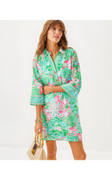 Daphnie Tunic Dress - Plumes In Bloom