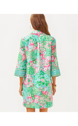 Daphnie Tunic Dress - Plumes In Bloom