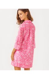 Daphnie Tunic Dress - Rousseau Pink Tulip To Tango