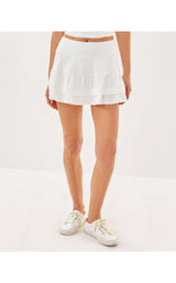 UPF50+ Aqualina Skort - Resort White