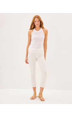 Emra Sweater Tank - Resort White