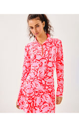 UPF50+ Luxletic Justine Half Zip Jacket - Crab Collab