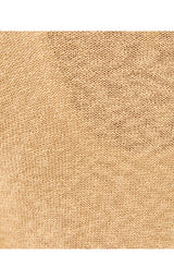 Faretta Cardigan - Wicker Tan Metallic
