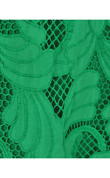 Denise Lace Midi Dress - Kitts Green Sway With Me Scalloped Lace