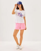 Barreto Knit Top - Sun Sea Motifs