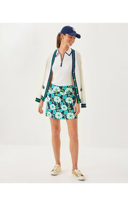 UPF50+ Frida Half Zip Sleeveless Polo - Coconut