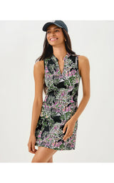 UPF50+ Luxletic Enna Active Dress - Onyx Pb Anniversary Toile