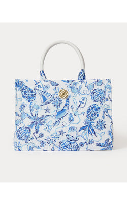 Adair Tote - Resort White Barefoot Beachcombers