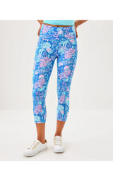 UPF50+ Weekender High Rise Crop - Citrus Crush