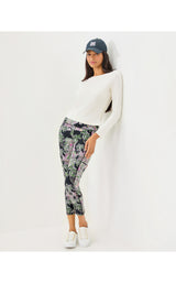UPF50+ Luxletic 24" Weekender High Rise Midi Legging - Onyx Pb Anniversary Toile
