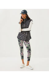 UPF50+ Luxletic 24" Weekender High Rise Midi Legging - Onyx Pb Anniversary Toile