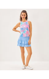 UPF50+ Candia Active Bra Tank - Roar Of The Seas