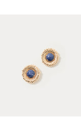 One Final Fling Stud Earrings - Starlight Navy