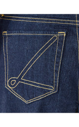 33" Aniston High Rise Straight Jean - Dark Wash