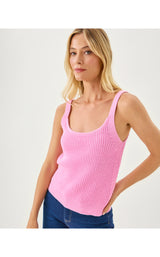 Bristow Sweater Tank - Pink Bliss