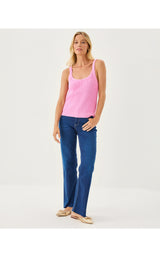 Bristow Sweater Tank - Pink Bliss