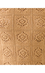 Lenalie Sweater Shell - Rattan Metallic