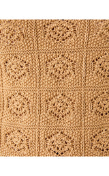 Lenalie Sweater Shell - Rattan Metallic