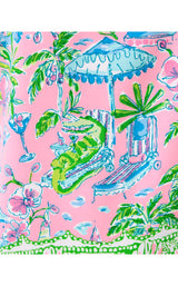 Caroline Sleeveless Top - Conch Shell Pink Sunny Dee Engineered Woven Top