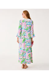 Ocleppo Maxi Caftan - Conch Shell Pink Oversized Sunny Dee