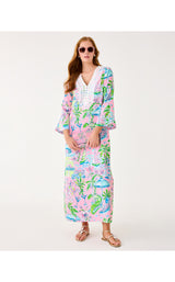 Ocleppo Maxi Caftan - Conch Shell Pink Oversized Sunny Dee