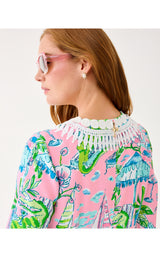 Ocleppo Maxi Caftan - Conch Shell Pink Oversized Sunny Dee