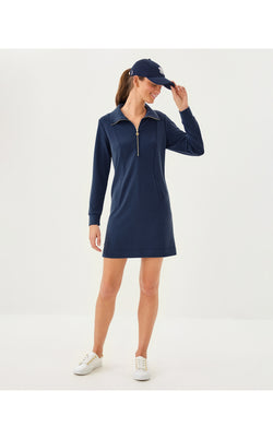 UPF50+ Eleni Dress - Low Tide Navy