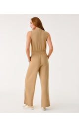 UPF50+ Amore Jumpsuit - Heathered Iced Latte
