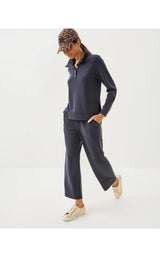 UPF50+ 25.5" Alwyn Hight Rise Crop Pant - Noir
