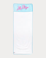 Beach Lounger Towel - Royal Coral