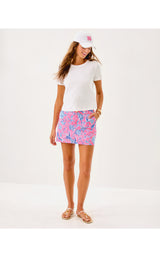 Clairmont Crochet Trimmed Knit Top - Resort White