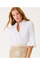 The Pearl Lilly Shirt - Resort White