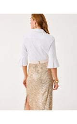 The Pearl Lilly Shirt - Resort White