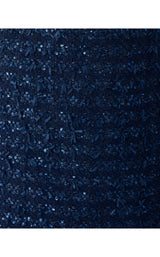 Neoma Boucle Jacket - Low Tide Navy After Party Lurex Boucle