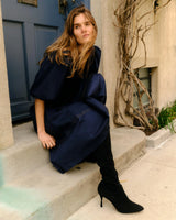 Hayden Midi Skirt - Midnight Blue