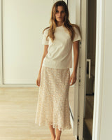 Dylan Crewneck Tee - Optic White