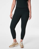 SPANXshape™ Booty Boost® Side Pocket Leggings - Essex Green