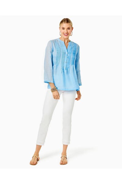 Sarasota Tunic - Frenchie Blue