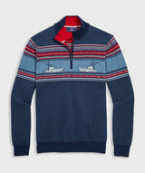 Men's Fishing Fair Isle Quarter-Zip