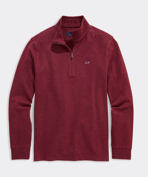 Saltwater Quarter-Zip - Crimson