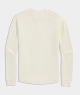 Garment-Dyed Waffle Henley - Stone