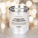A Fabulous Lil Christmas Candle