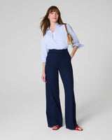 SPANXsupersmooth™ Stretch Twill Wide Leg Pant - Timeless Navy