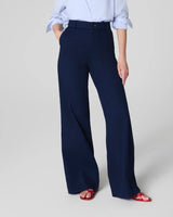 SPANXsupersmooth™ Stretch Twill Wide Leg Pant - Timeless Navy