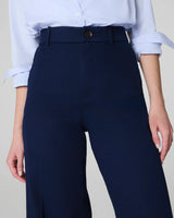 SPANXsupersmooth™ Stretch Twill Wide Leg Pant - Timeless Navy