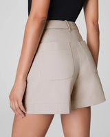 SPANXsupersmooth™ Stretch Twill Short, 5" - Bone
