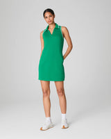 SPANX® AirEssentials Pique Polo Tank Dress - Field Green