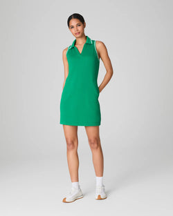 SPANX® AirEssentials Pique Polo Tank Dress - Field Green