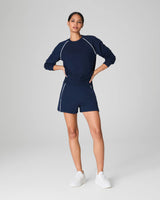 SPANX® AirEssentials Pique Short - Timeless Navy