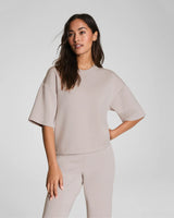 SPANX AirEssentials® Relaxed Tee - French Grey